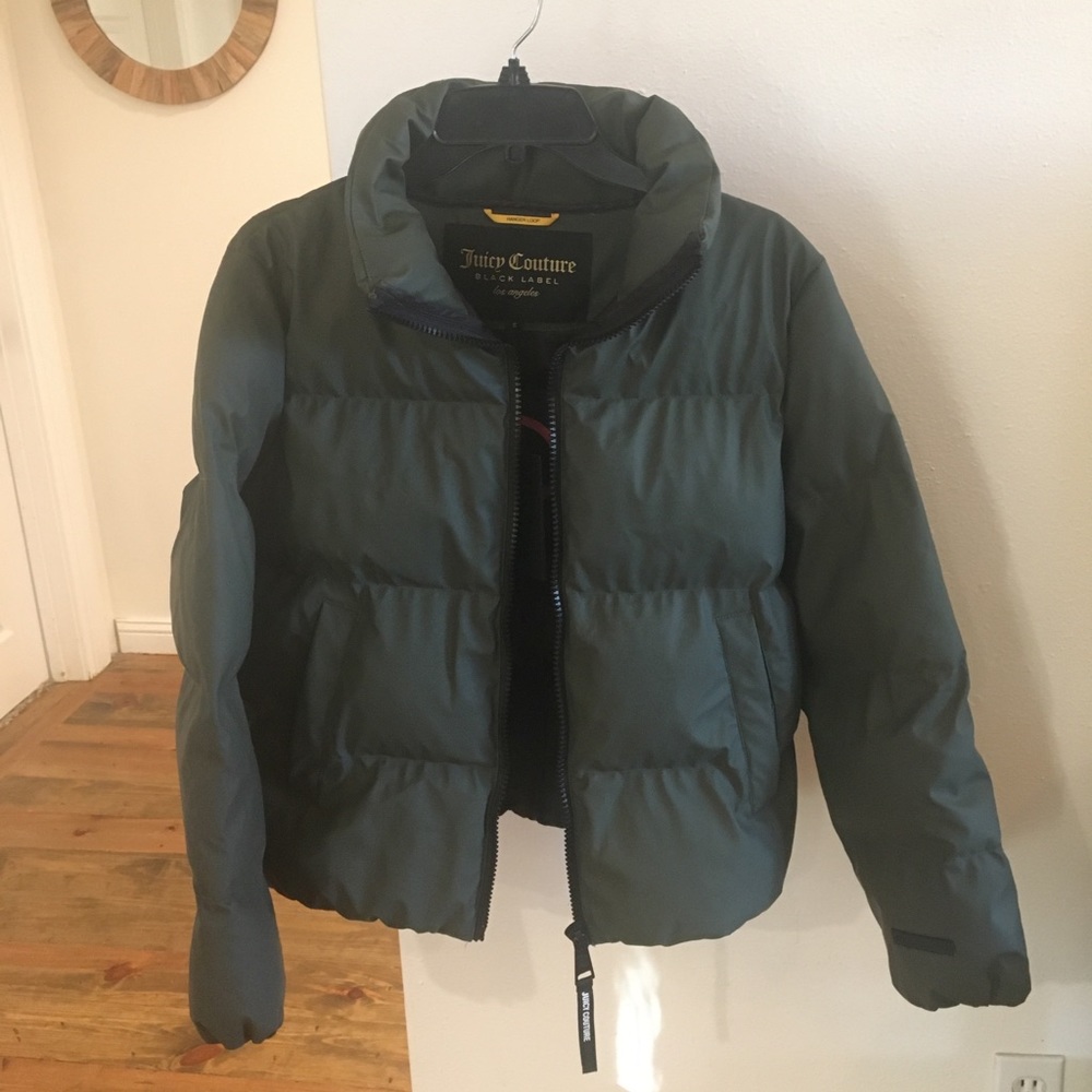 NEW Juicy Couture Black Label Puffer Jacket